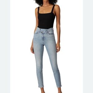 Good American Good Curve Skinny Crossover Jeans